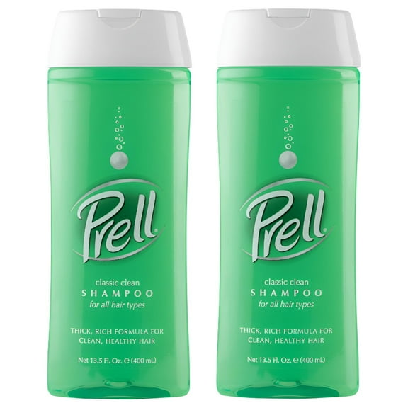 2 Pack - Prell Shampoo Classic Green 13.5oz Each