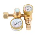 thumbnail image 4 of Argon CO2 Regulator, High Strength Easy To Use 15/16in Female Thread Inlet 0 To 3500PSI Argon CO2 Gauge  for TIG Application, 4 of 7