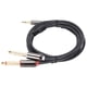 thumbnail image 5 of Conector JK-366 3.5 mm A DOBLE Línea de Audio de 6.35 mm Conectores de Oro Masculino Cable de audio, 5 of 7