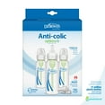 thumbnail image 4 of Dr. Brown's Natural Flow Anti-Colic Options+ Narrow Baby Bottle, 8oz, 3 Pack + HappyPaci, 4 of 21