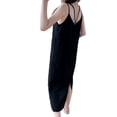 thumbnail image 1 of Sonducket Vestido Largo Sin Mangas Gasa Ropa De Verano Vestido Suelto Sexy, Blanco, M Vestidos Negro XXL Sonducket AP001588-10B, 1 of 6
