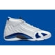 thumbnail image 3 of N I-K-E A i r-Jor-dan 14 Retro White Hyper Royal 487471-104 Men's Size New, 3 of 6