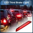 thumbnail image 2 of Luz de freno LED de tercera posición Unique Bargains para Skoda Octavia Mk2 Estate 2004-2013, carcasa de plástico impermeable roja, 2 of 7