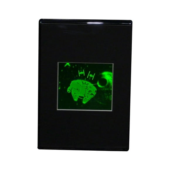 Star Film Millennium Falcon Multi-Channel Hologram Picture (Desk Stand), Collectible Hologram Picture