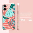 thumbnail image 3 of Case For OPPO RENO 8 7 9 6 7SE 5 4 4SE 4 3 4G 5G PRO PLUS Colour Simple Liquid Silicone Case Plants Leaf Art, 3 of 5