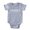 Heather Grey, variant on CafePress - Wooo Ghosts - Cute Infant Baby Football Bodysuit