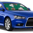 thumbnail image 4 of Daiia Gingerbread Snowman Cookies Windshield Sun Shade for Car SUV Truck (Medium ), Car Sun Shade Windshield, Car Shades for Front Windows, Sunshade for Car Windshield, 4 of 7