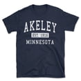 thumbnail image 1 of Akeley Minnesota Classic Established Men's Cotton T-Shirt, 1 of 1