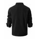 thumbnail image 3 of Blusa y camisa de manga larga con cuello vuelto para hombre, holgada, con solapa y botones, deportiva, de manga larga y solapa., 3 of 8