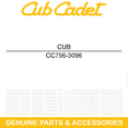thumbnail image 5 of CUB CADET 756-3096 Deck Pulley 5252E GT1554 GT2050 GT2550 GT2554 LT1050 SLT1554, 5 of 8