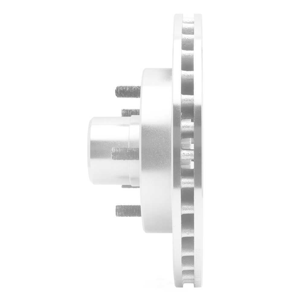 Dynamic Friction Company 631-48016R DFC Brake Rotor - Drilled And Slotted - Silver