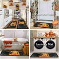 thumbnail image 6 of Halloween Kitchen Rugs Set of 2, Halloween Decorations Non Slip Backing Halloween Kitchen Mats for Floor Holiday Rug Halloween Decor for Home Party Gifts (Happy Halloween, 17"x47.2"+17"x30"), 6 of 6