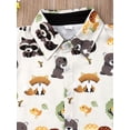 thumbnail image 5 of Hirigin Toddler Kids Baby Boys Clothes Outfits Sets Short Tops T-Shirt + Pants Shorts, 5 of 6