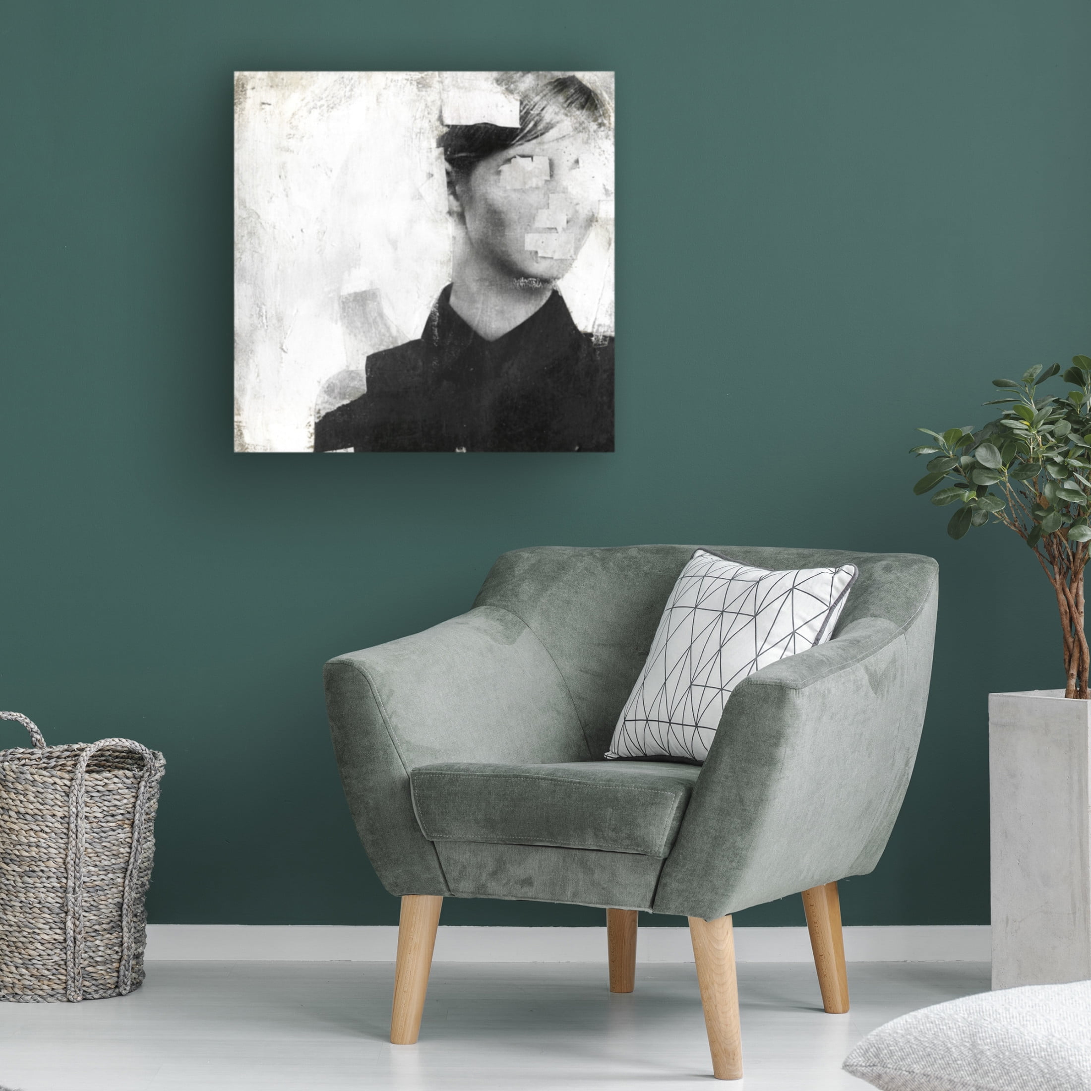 Trademark Fine Art Famous When Dead Faceless 01 Canvas Wall Art