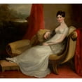 thumbnail image 2 of John James Masquerier 16x15 Black Ornate Wood Framed Double Matted Museum Art Print Titled - Portrait of Maria Vicenta Solis Lasso De La Vega, Duchess of Fernan-Nunez, 2 of 5