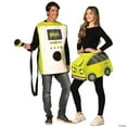 thumbnail image 3 of Rasta Imposta Adult Electric Car & Charger Couple's Costume - Size One Size Fits Most - Green, 3 of 4