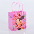 thumbnail image 5 of Disney Minnie Mouse Kids Party Bags, Plastic, 7" x 6"x 3", 12 Count, 5 of 6