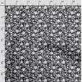 thumbnail image 3 of Soimoi Floral Print,Cotton Cambric, Quilting Fabric Sold by The Yard 42 Inch Wide, Medium Weight Cotton Fabric, SewingSupplies,Dark Gray, 3 of 5