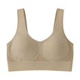 thumbnail image 5 of XFeng Women Floral Lace Wireless Bra, Adjustable Thin Straps Seamless Comfort Push Up Bralette, 5 of 5