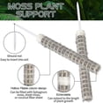 thumbnail image 4 of 8 Pieces Moss Pole Coir Moss Pole Stick Stackable Plant Stakes Monstera Plant Support Plastic Sphag-XinHan, 4 of 5