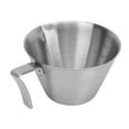 thumbnail image 5 of Taza medidora de café, taza profesional de acero inoxidable 304 con mango para cocina, cafetería, hogar, 5 of 5