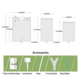 thumbnail image 4 of 6.5L Automatic Plant Waterer Potted Flower Self Watering Devices Double Slow Release Irrigation Stake Drip, 4 of 8