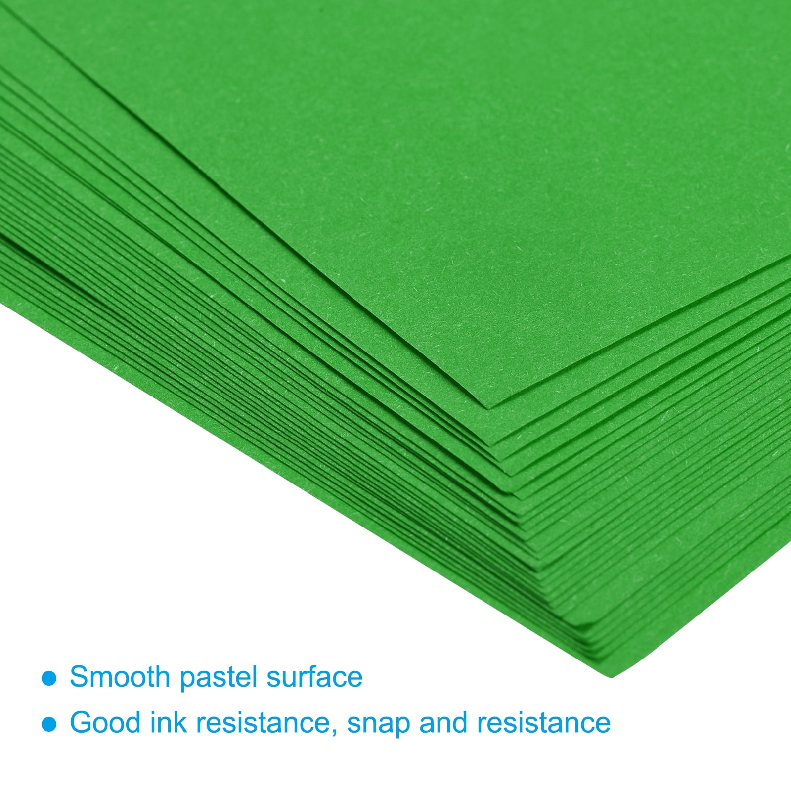 Uxcell 100 Sheets Colored Copy Paper 11.8x7.9 Inch A4 Printer Paper 80gsm Dark Green for Office Printing, Document Copying, Invitations, Forms, Art Projects