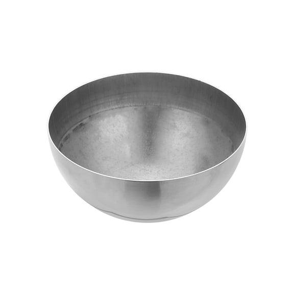 Uxcell Stainless Steel Hollow Half Ball, 100mm(3.94") Dia. Gazing Balls Decorative Hollow Half Railing Cap Mirror Polished for Home