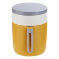 thumbnail image 1 of Taza de leche de acero inoxidable Zssyw 304 con tapa, taza térmica para desayuno, taza de gran capacidad para sopa y avena, perfecta para café y gachas., 1 of 2