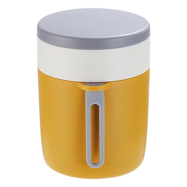 Taza de leche de acero inoxidable Zssyw 304 con tapa, taza térmica para desayuno, taza de gran capacidad para sopa y avena, perfecta para café y gachas.