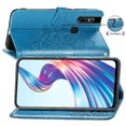 thumbnail image 3 of Case for VIVO V15 Leather Case Shockproof Simple Business Flip Cover Exquisite Pattern, 3 of 5