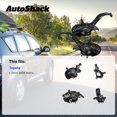 thumbnail image 2 of AutoShack Front Steering Knuckles & Wheel Bearing Hub Assembly Replacement for 2003-2008 Toyota Matrix 2-PC Set, 2 of 4