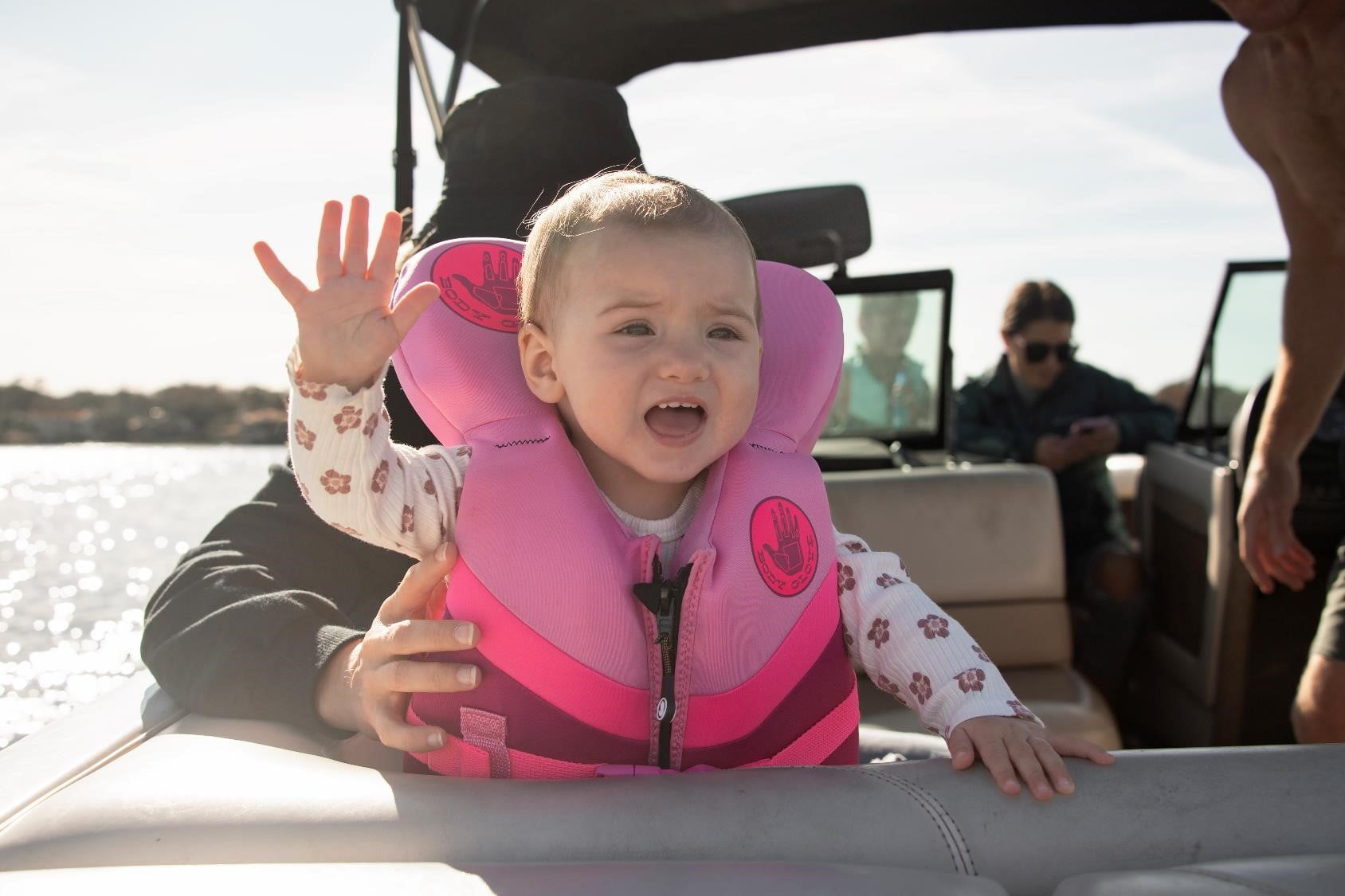 Body Glove Infant's Neoprene PFD Life Jacket and Vest, Girl, 20-30 lbs., Pink