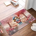 thumbnail image 2 of Happy Valentine’s Day Adorable Beagle Puppy Holding Heart Balloon Doormat Beagles Dog Lover Gifts Idea Indoor Outdoor Welcome Mat - 00030, 2 of 5