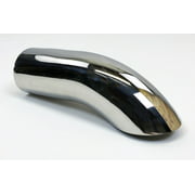 Exhaust Tip 2.875" Dia X 9.00" Long 2.75" Inlet Turn Down Stainless Steel Wesdon Exhaust Tip