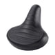 thumbnail image 2 of Sillín de bicicleta cómodo perfecl PU ancho con absorción de impacto Negro, 2 of 8