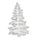 thumbnail image 1 of Cuadros Decorativos 1 pieza de troquel de corte de árbol de Navidad plantilla para álbum de recortes DIY tarjeta artesanal JShteea Nuevos Originales, 1 of 7