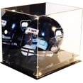 thumbnail image 3 of Deluxe Acrylic Football Helmet Display Case with Gold Risers and Mirror (A002-GR), 3 of 7