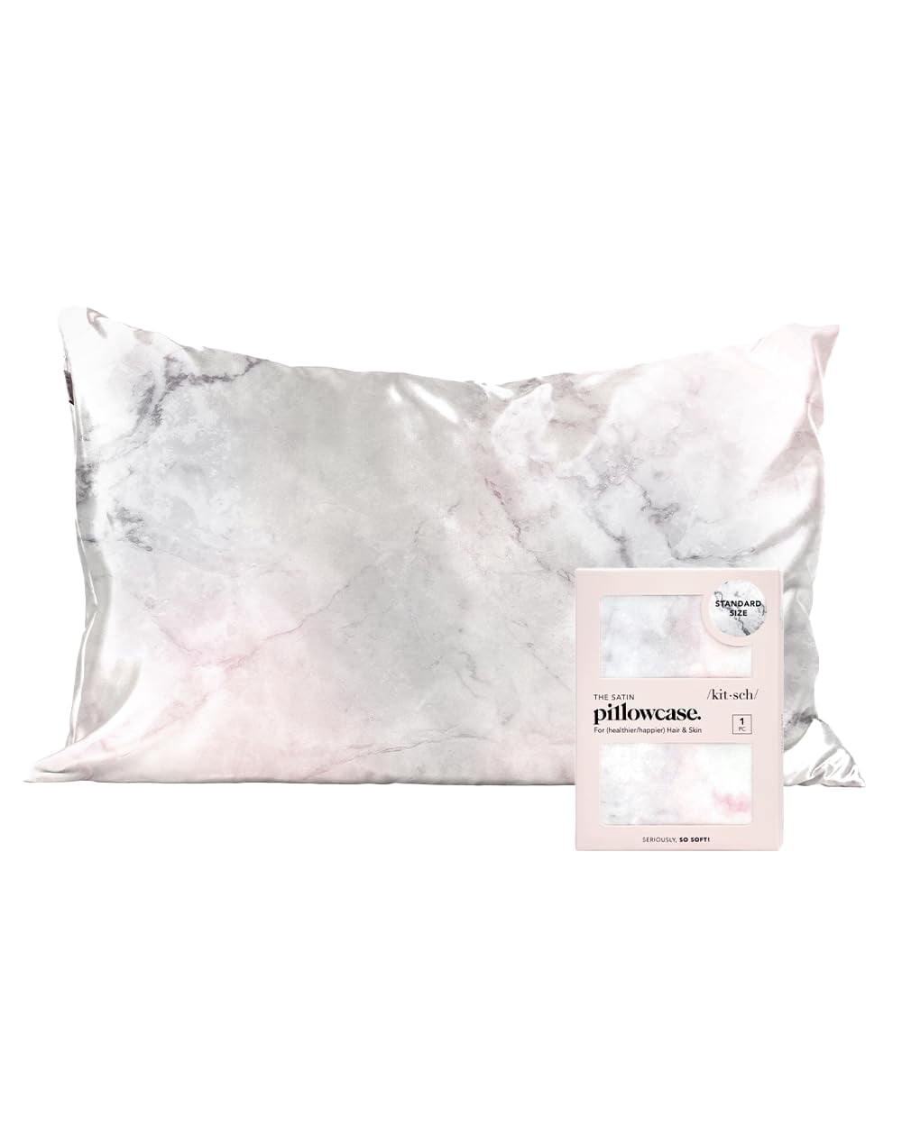 Juego De 2 Fundas De Almohada De Satén LCBD - Estampado De Leopardo Gris - Tamaño Queen Con Cierre De Sobre - Suaves Y Antiarrugas Para El Cuidado Del Cabello Y La Piel