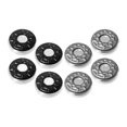 thumbnail image 2 of 8 discos mini para shuffleboard, discos profesionales resistentes para entretenimiento en el hogar, deslizamiento suave, accesorios repuesto. Gris negro, 2 of 9