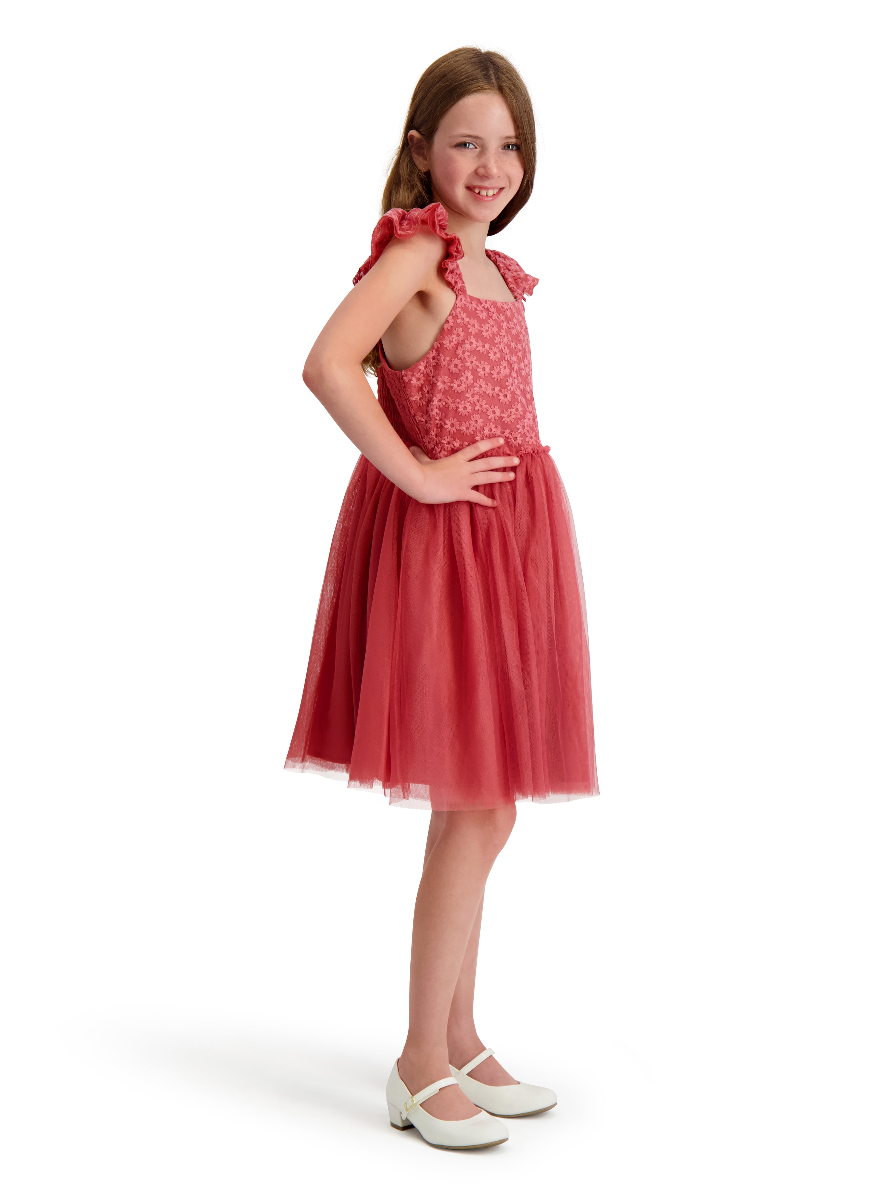 Kensie Girl Lace Bodice Dress, Sizes 4-16