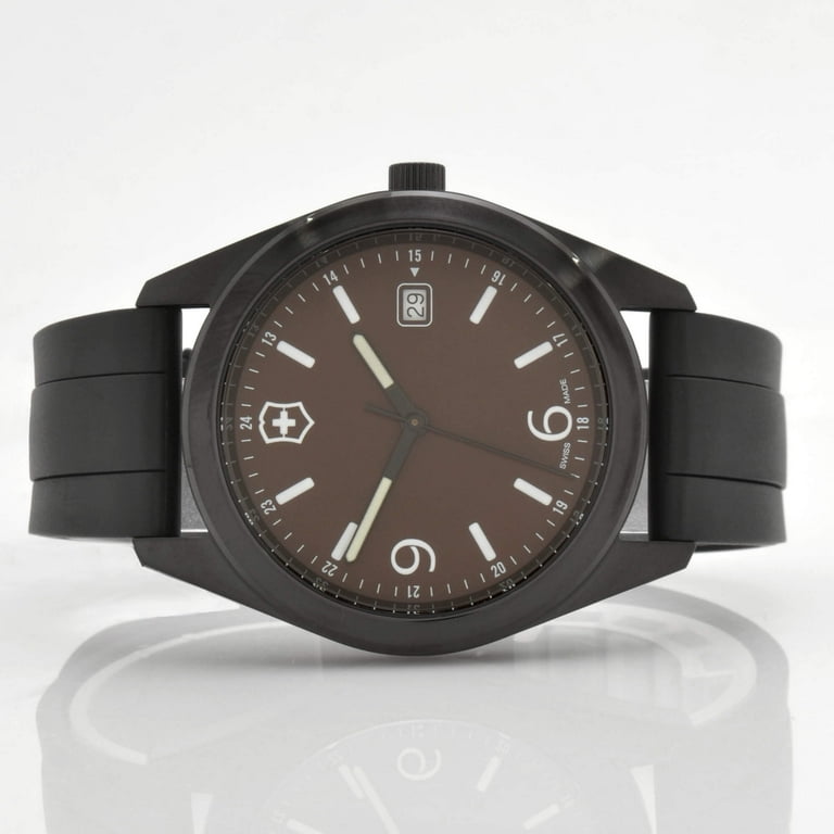 Victorinox Swiss Army 26077.CB Men's Garrison Brown Dial Watch