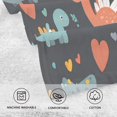 thumbnail image 5 of Yayeee 100% Cotton Hand Towels for Bathroom 16" x 28" Soft Absorbent Kitchen Towel, Cute Dinosaur, 5 of 7