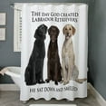 thumbnail image 3 of CafePress - Creation Of Labs - Unique Fabric Shower Curtain 70" x 72", 3 of 3