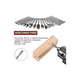 thumbnail image 4 of 20 Pzs Kit Fresas Para Madera Carburo Para Dremel Mototool plata, 4 of 4