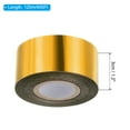 thumbnail image 2 of Uxcell 1.2"x400Ft Papel de Foil para Estampado en Caliente, Rollo de Papel de Transferencia de Calor, Dorado, 2 of 6