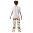 thumbnail image 4 of FORMRS Kids Pajama Pants with Pockets Size 6-8Y Boys Lounge Sleep Bottoms, Cute Rainbow, 4 of 8