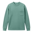 thumbnail image 4 of Kureaily Long Sleeve Knit Relaxed Fit Top For And Autumn Casual Crew Neck Thermal Shirt For Everyday Wear Lightweight Short Sleeve T-Shirt, Size Large, 4 of 4