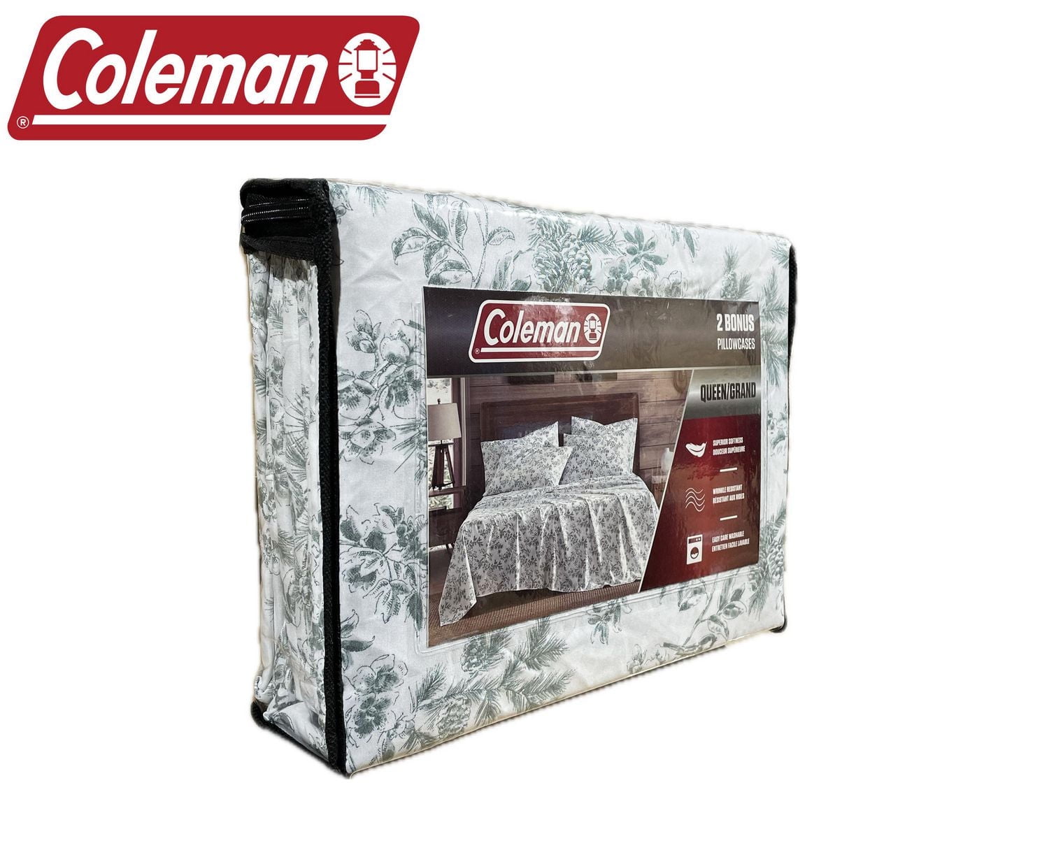 Coleman Printed Microfiber Sheet Set