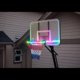 thumbnail image 4 of KAKOWELY Tira de luz solar colorida para exteriores, marco de baloncesto creativo, lámpara decorativa para exteriores, 4 of 4